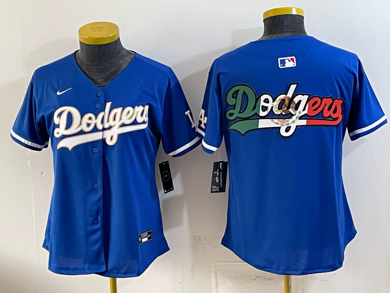 women Los Angeles Dodgers blank blue Game 2026 Nike MLB Jersey 0717004